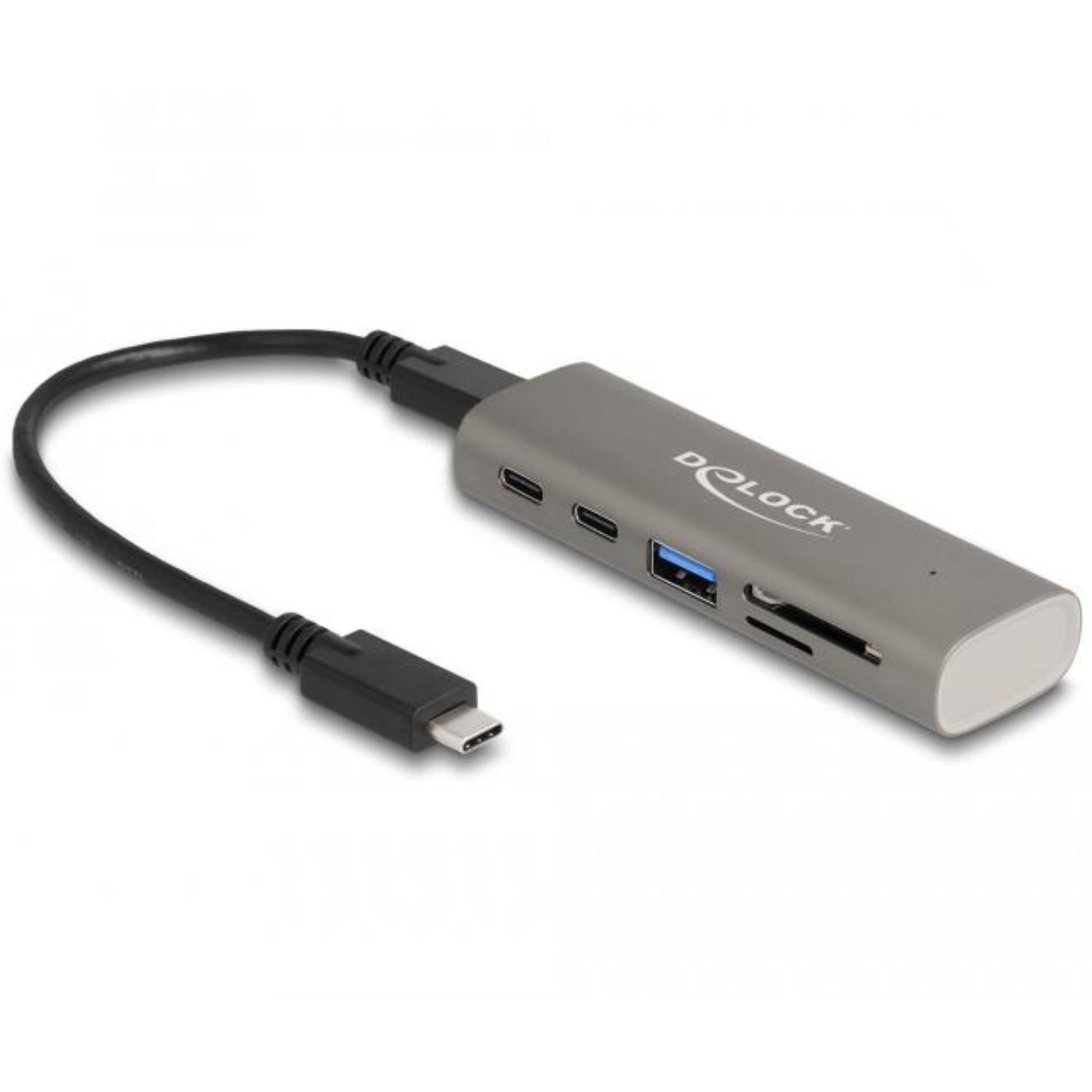 USB C naar A + C hub - 3 poorten