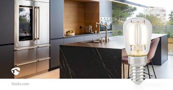 Koelkastlamp LED E14 2 W T26 - Nedis