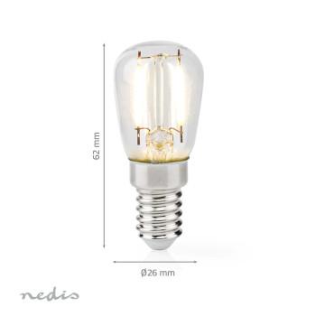 Koelkastlamp LED E14 2 W T26 - Nedis