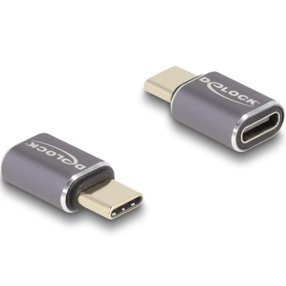 Delock USB Adapter 40 Gbps USB Type-C™ PD 3.0 100 W Prise vers Connecteur Po