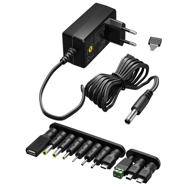 Universele AC/DC adapter - Goobay