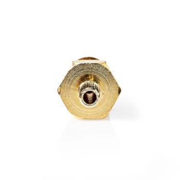 Connecteur SMA Droit Femelle Doré 50 Ohm Sertissage Diamètre - Nedis
