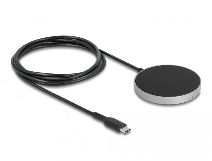 Chargeur sans fil Delock avec 5 W / 7,5 W / 10 W / 15 W - chargeur à induction