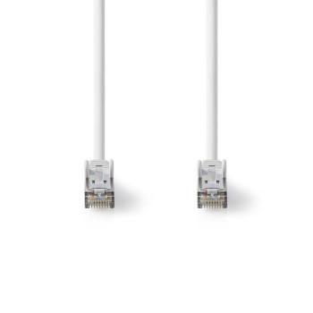 Câble réseau Cat 8.1 S/FTP RJ45 Male RJ45 Male 0.50 m Rond - Nedis