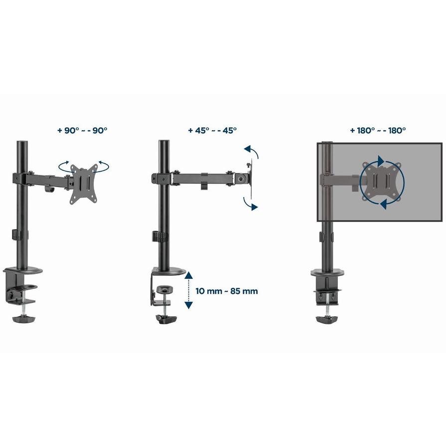 Monitor beugel - Enkele arm