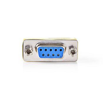Adaptateur série Adaptateur D-SUB 9 broches Femelle D-SUB 9 broches Femelle - Nedis