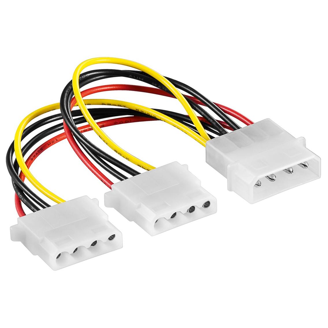 Molex splitter - Goobay