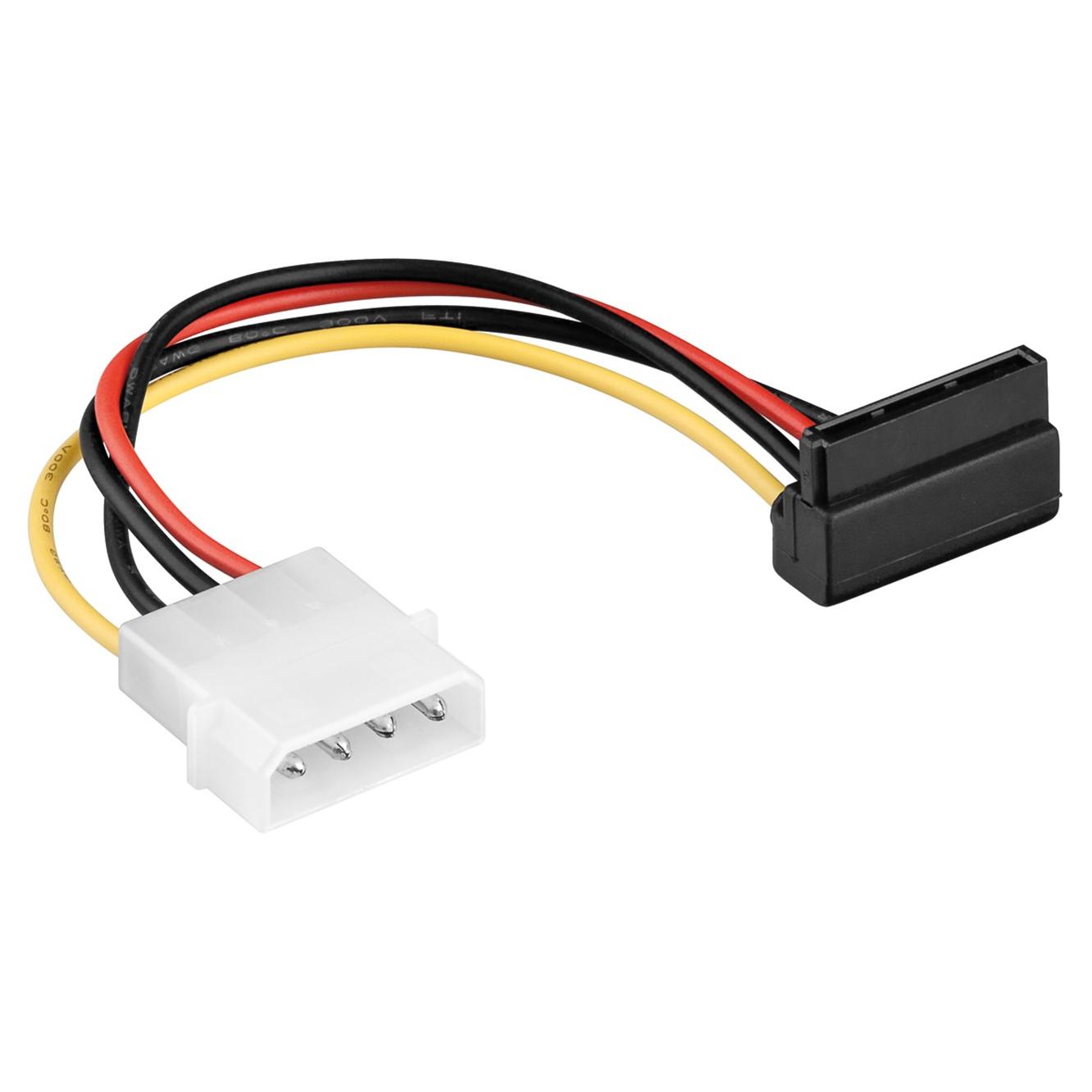Molex naar SATA voedingskabel - Goobay