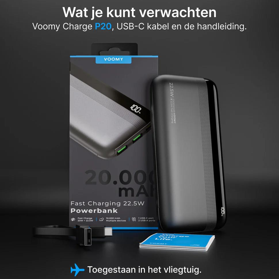 OPPO A98 - 20000 mAh - Voomy