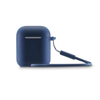 Beschermhoes Fantastic Feel voor AirPods oplaadcase 1e gen./2e gen., blauw - Hama