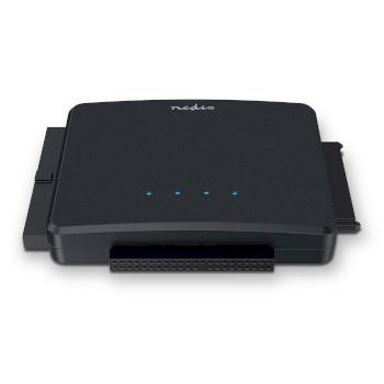Hardeschijfadapter USB 3.2 Gen1 2.5 / 3.5  IDE + SATA Netvoeding - Nedis