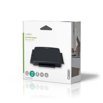Hardeschijfadapter USB 3.2 Gen1 2.5 / 3.5  IDE + SATA Netvoeding - Nedis