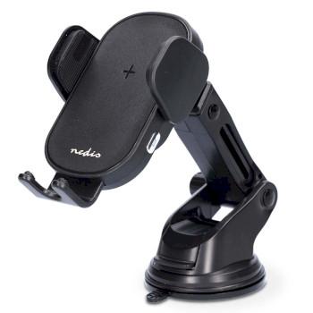 Chargeur Auto Sans Fil Certifié Qi 7,5 / 10 / 15 W 1,5 / 1,67 / 2 - Nedis