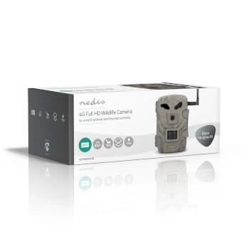Wildcamera 1080p@30fps 30,0 MPixel 2 MPixel CMOS IP66 Zwart - Nedis