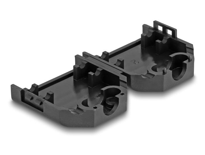 Delock D-Sub Boîtier pour connecteur/prise 9 broches Boîtier en plastique avec Z