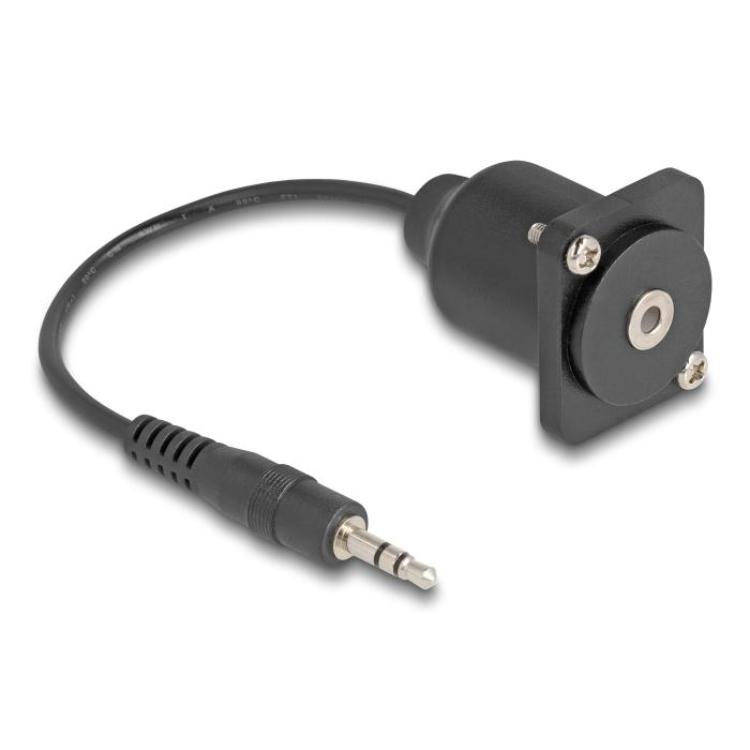 Inbouw audio verlengkabel