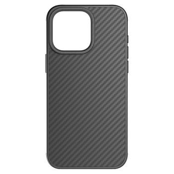 Coque carbone robuste pour Apple iPhone 15 Pro Max, noir, - Black Rock