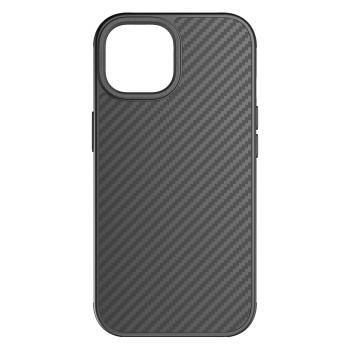 Coque carbone robuste pour Apple iPhone 15, noir, - Black Rock