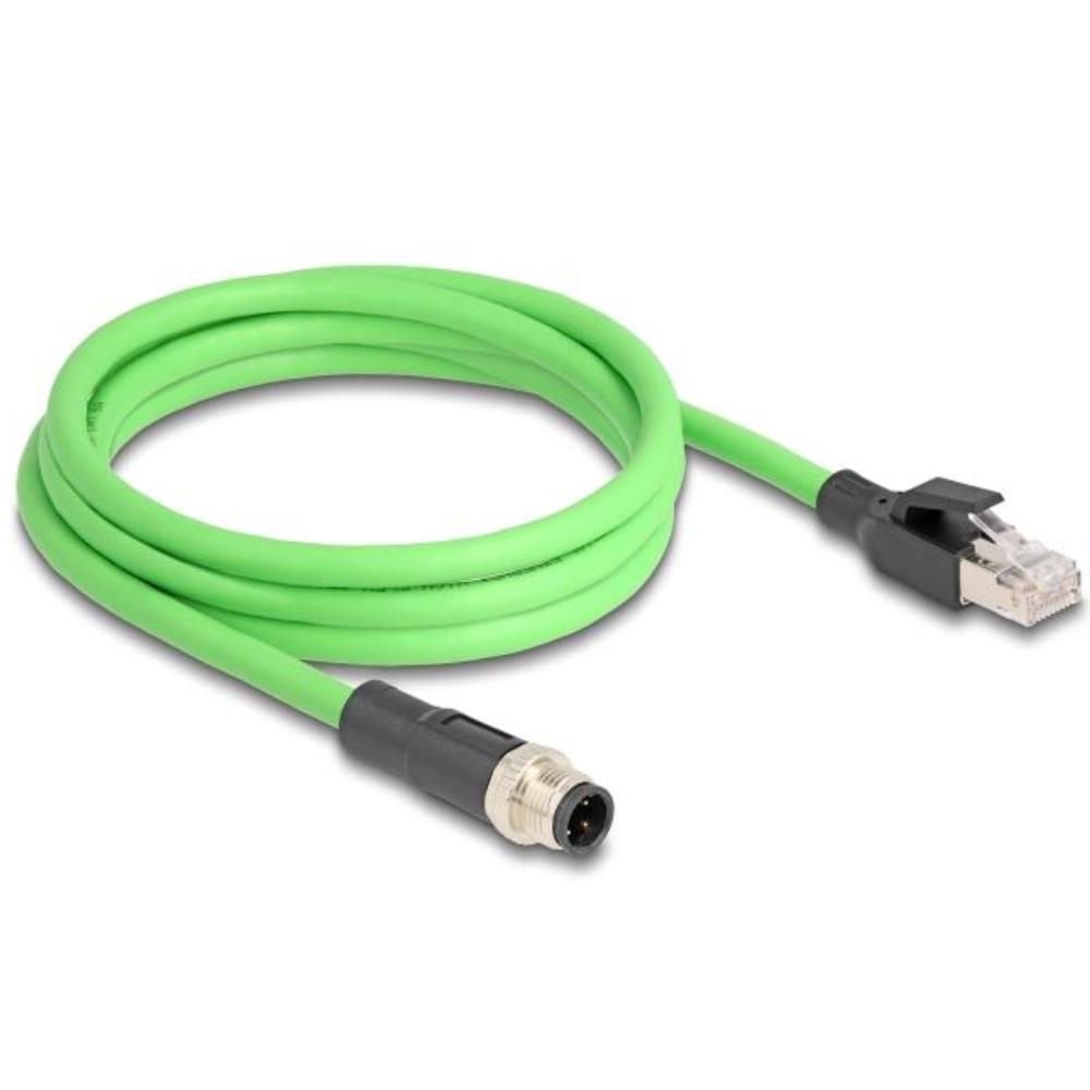 M12 naar RJ45 kabel - Delock