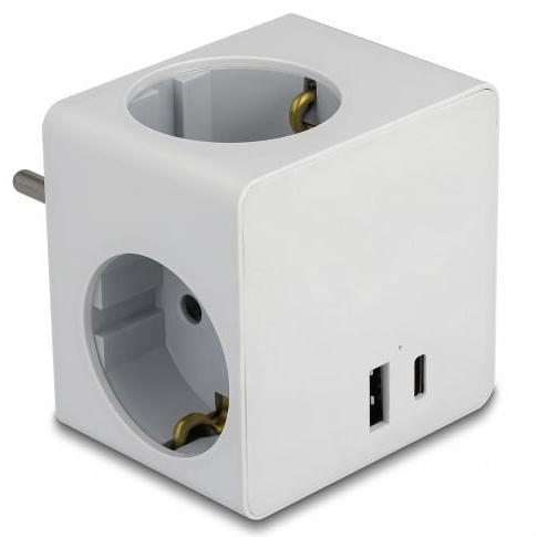 USB C + A stopcontact