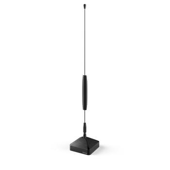 Antenne intérieure Basic pour DAB+, DAB, DVB-T2, FM, passive, tige - Hama