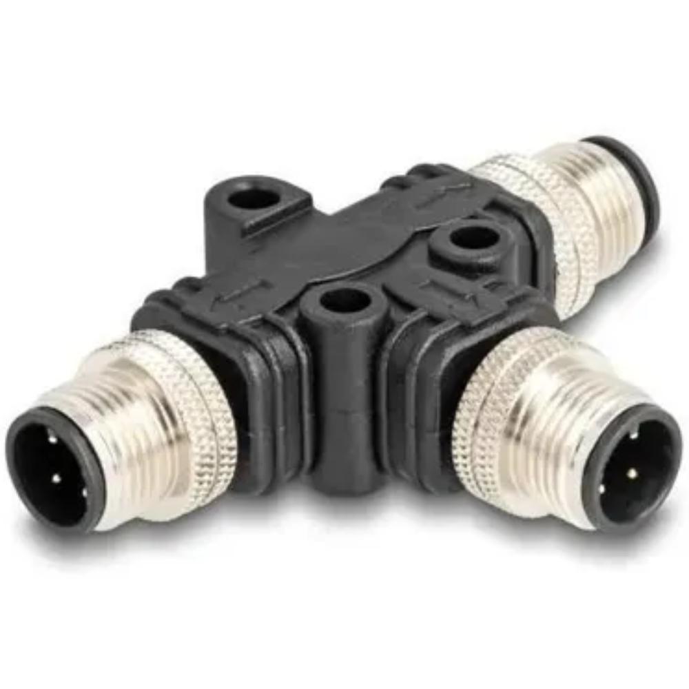 M12 T-splitter - Delock