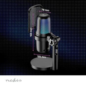 Gaming Microfoon Gebruikt voor: Desktop / Notebook USB Type-A - Nedis