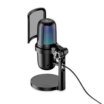 Gaming Microfoon Gebruikt voor: Desktop / Notebook USB Type-A - Nedis