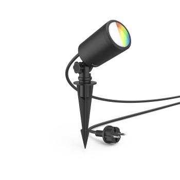 Tuinlamp WiFi, tuinspot + grondspies, waterdicht, kleurrijk, dimbaar - Hama