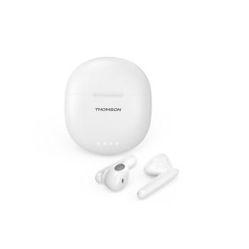 WEAR77032W Bluetooth®-hoofdtelefoon, Earbuds, TWS, Microfoon, wit - Thomson