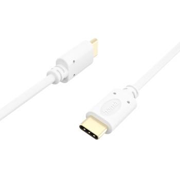 Câble de charge, USB-C - USB-C, 1,5 m, blanc - Hama