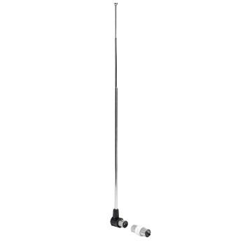 Antenne intérieure mobile pour DAB+, DAB, DVB-T2, FM, passive, télescopique - Hama