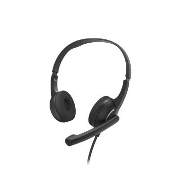PC-Office-Headset HS-USB250 V2, Stereo, zwart - Hama
