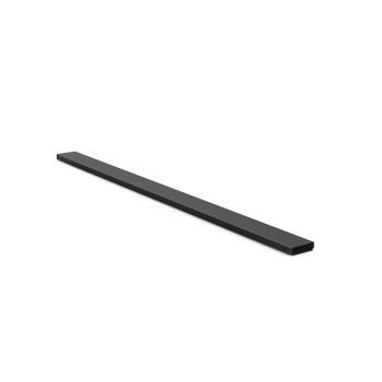 Goulotte métallique, magnétique, 90 x 5,6 x 1,6 cm, noire - Hama
