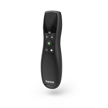 Présentateur laser sans fil Greenlight-Pointer, 4en1, couleur laser verte - Hama