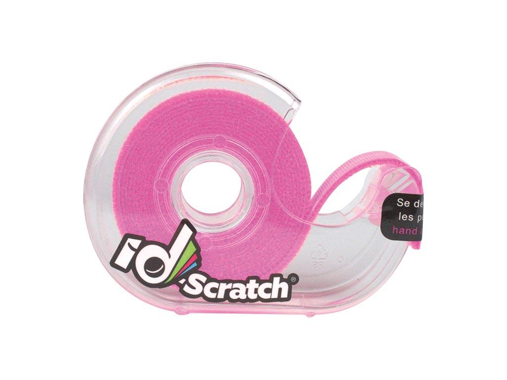 Klittenband - Rol 2m x 2cm - fluorescerende kleur - ID-Scratch