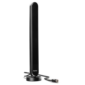 Antenne intérieure Radio pour DAB+, DAB, FM, active, amplificateur 30 dB - Hama