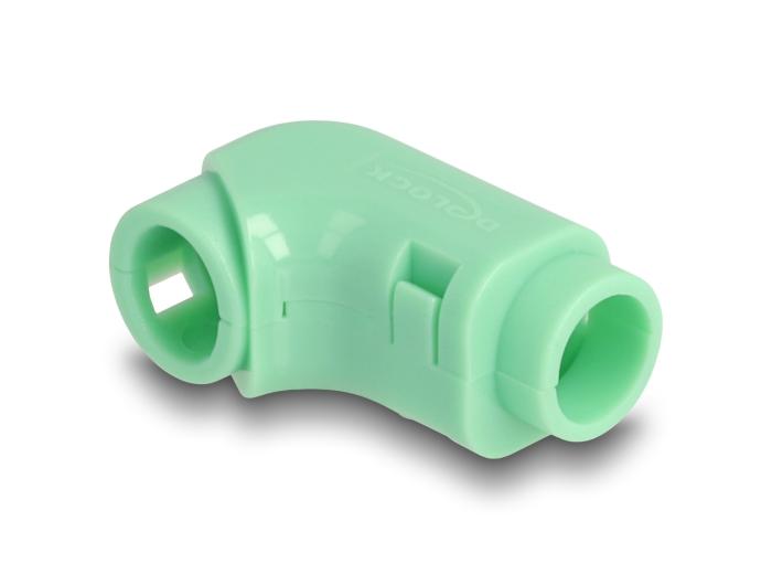 Delock Kabelclips voor het buigen, 8 stuks, groen