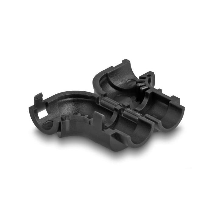 Delock Kabelclips voor het buigen, 8 stuks, zwart