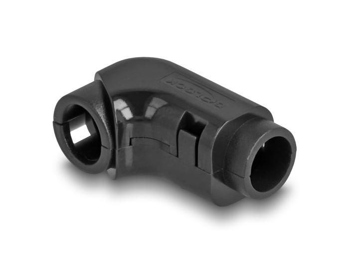 Delock Kabelclips voor het buigen, 8 stuks, zwart