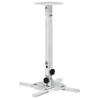 Support de projecteur, rotatif, hauteur réglable, plafond et mur, jusqu'à 15 kg - Hama