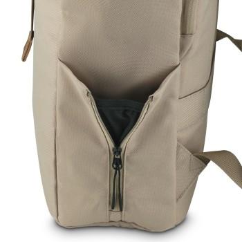 Sac à dos pour ordinateur portable Silvan, Rolltop, robuste, jusqu'à 41 cm (16,2), beige - Hama