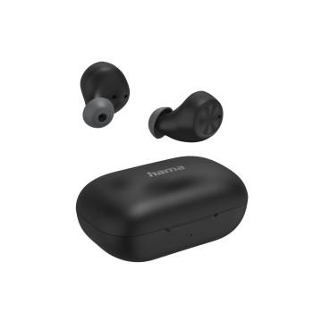 Bluetooth®-hoofdtelefoon Passion Chop, TWS, In-Ear, Wireless Charging, zw. - Hama