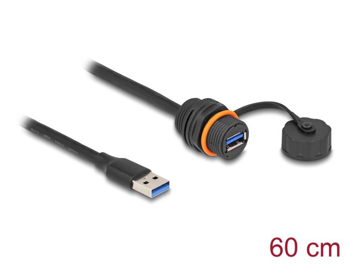 Delock USB 5 Gbps Kabel USB type-A stekker naar USB type-A inbouwbus m