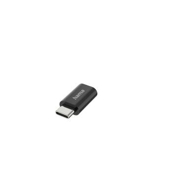USB-OTG-Adapter, USB-C-stekker - micro-USB-aansluiting, USB 2.0, 480 Mbit/s - Hama