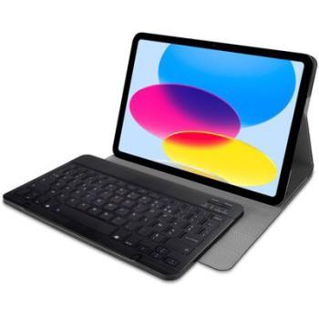 Luxe Keyboard Folio iPad 10.9 AZERTY, Zwart - JustinCase