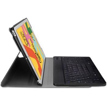 Luxe Keyboard Folio iPad 10.2 AZERTY, Zwart - JustinCase