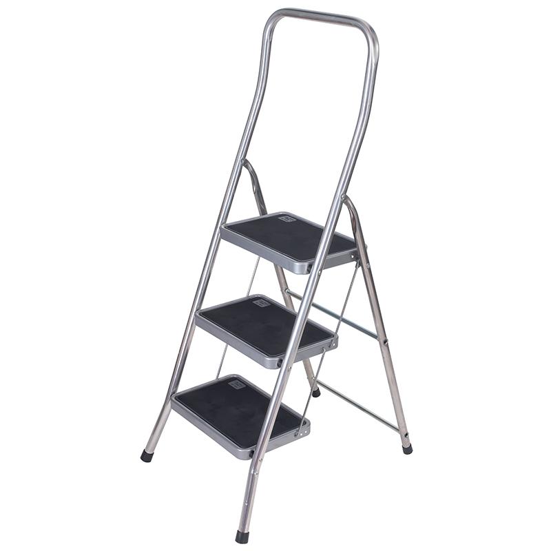 Super Effe Hocker - 3 treden ALUMINIUM - Facal