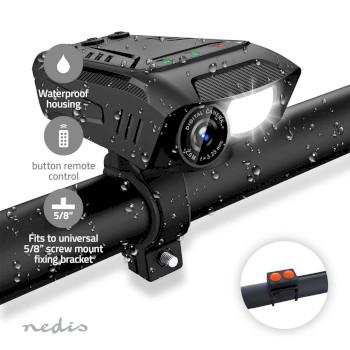 Caméra vélo 1080p@30fps 2 MPixel 600 min 70 600 min Supports - Nedis