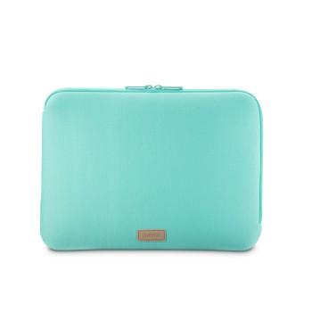 Housse pour ordinateur portable en jersey, de 34 - 36 cm (13,3 - 14,1), turquoise - Hama